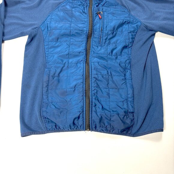 Orvis Mens Classic Collection Quilted Full Zip Jacket Blue Sz M Quilted Outdoor - Picture 4 of 6